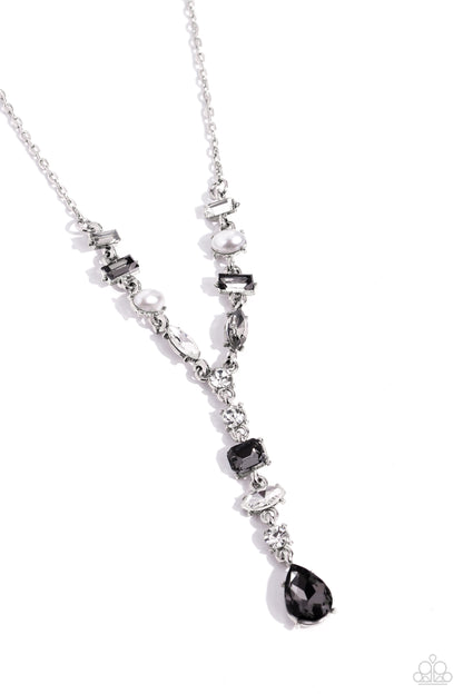 Dreamy Dowry - silver - Paparazzi necklace
