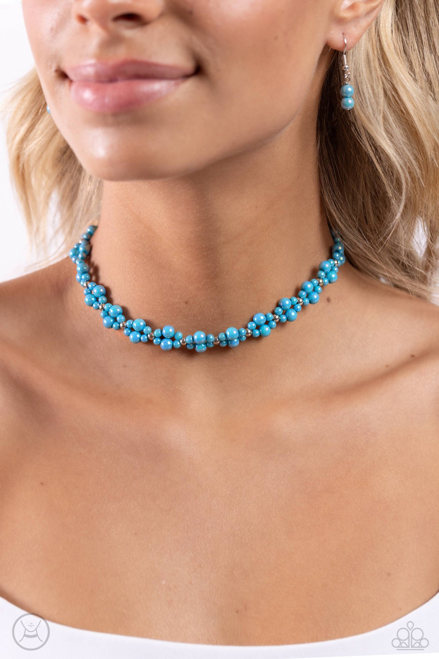 Dreamy Duchess - blue - Paparazzi necklace