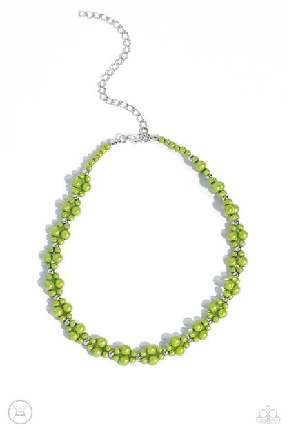 Dreamy Duchess - green - Paparazzi necklace