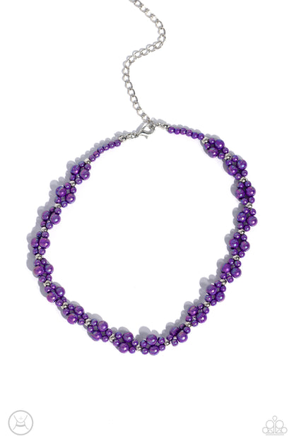 Dreamy Duchess - purple - Paparazzi necklace