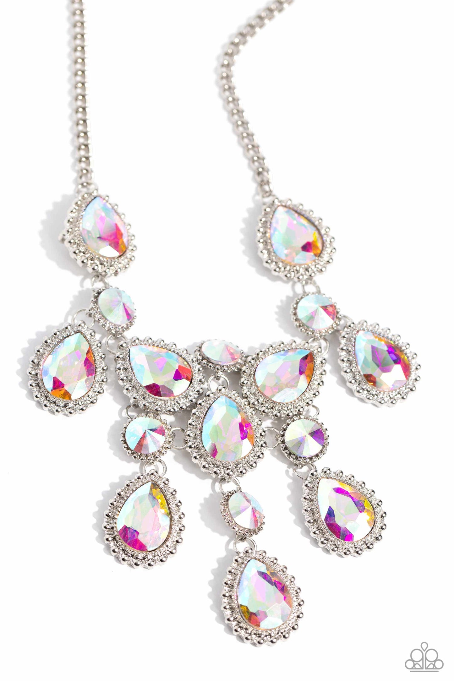 Dripping in Dazzle - multi - Paparazzi necklace