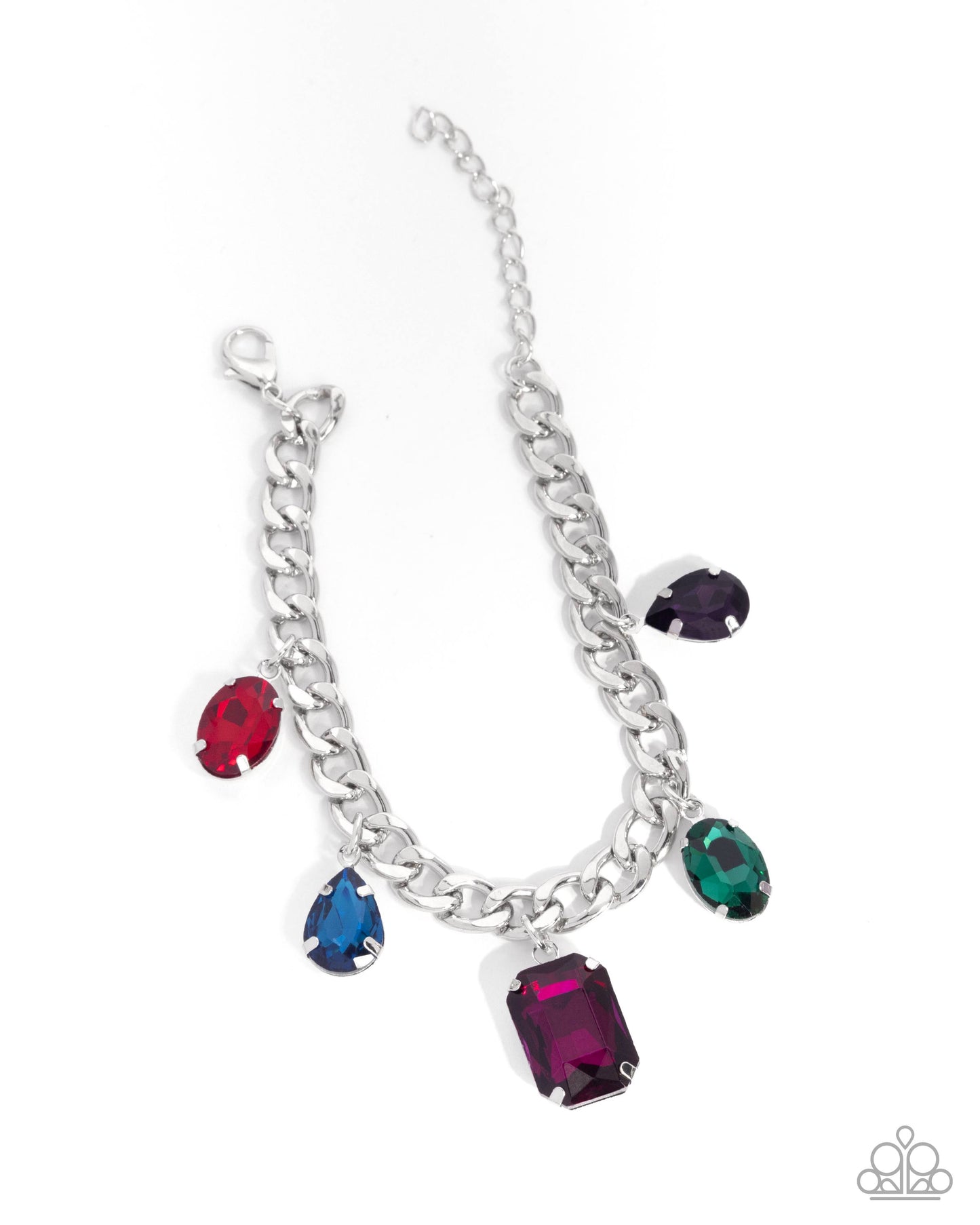 Driving Dazzle - multi - Paparazzi bracelet