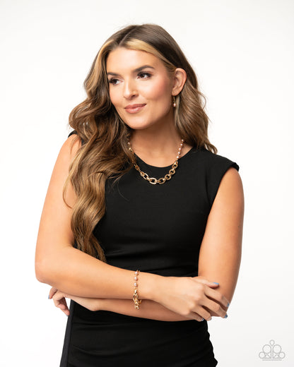 Dual Daydream - brown - Paparazzi necklace