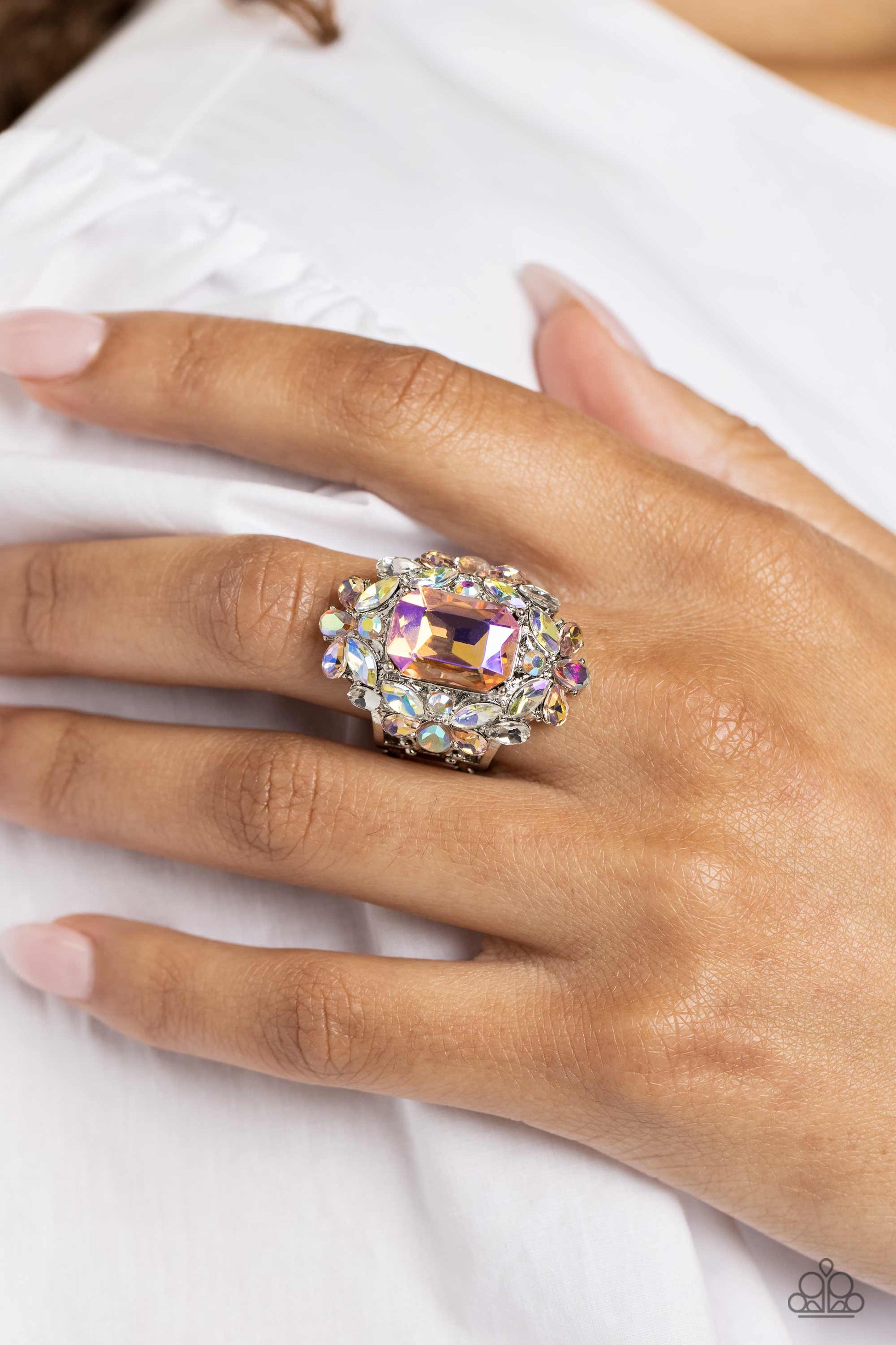 Dynamic Diadem - orange - Paparazzi ring