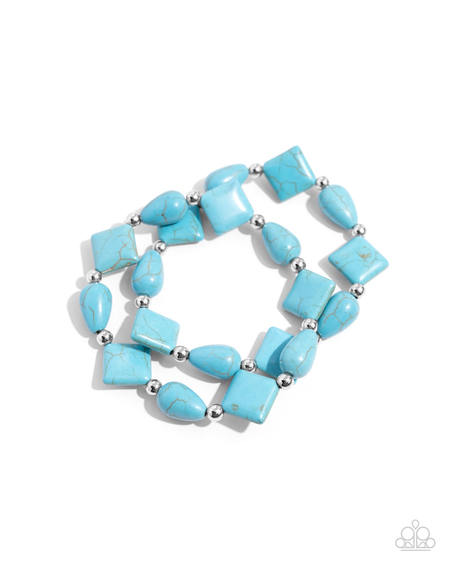 EARTHY Riser - blue - Paparazzi bracelet