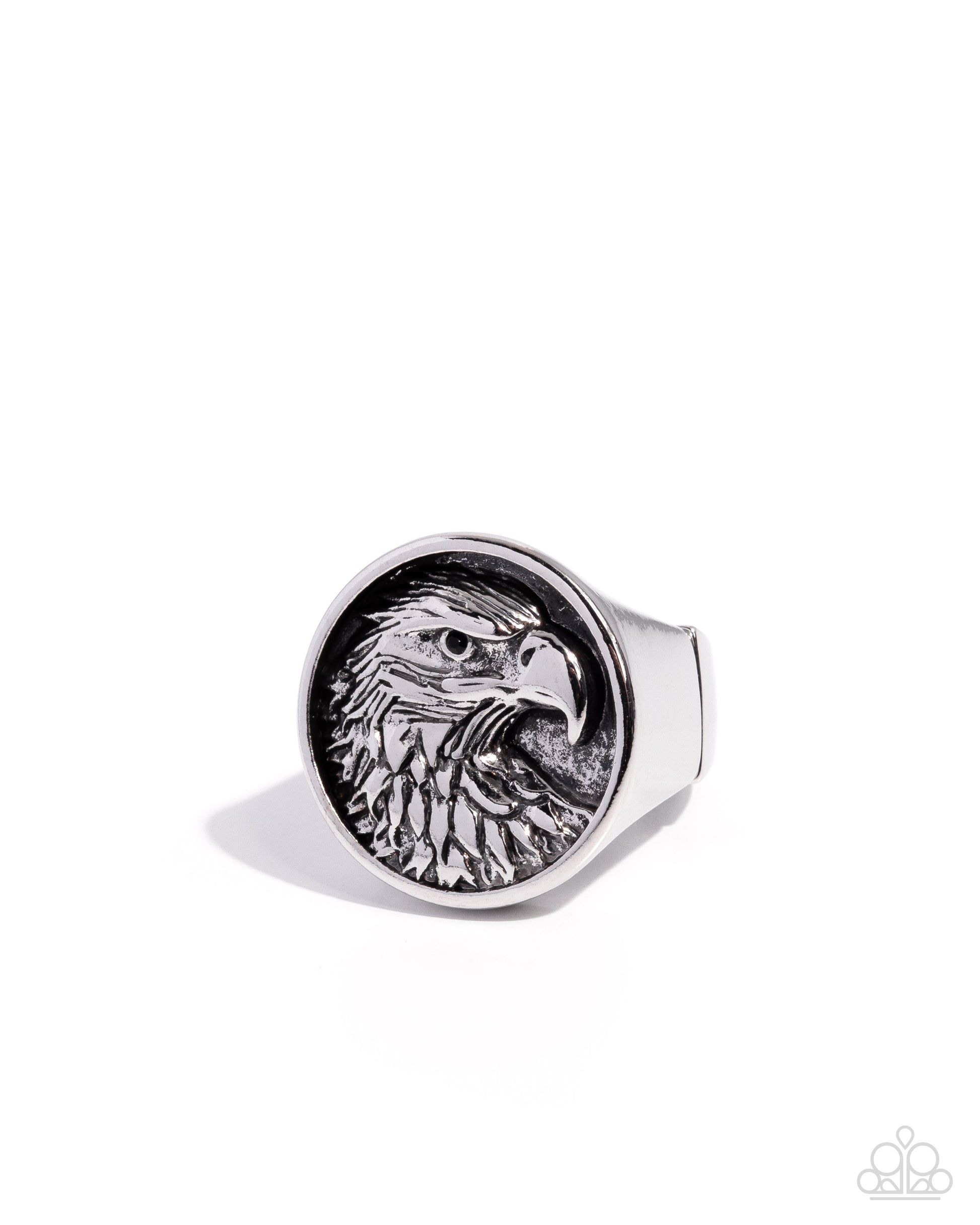 Eagle Edge - silver - Paparazzi MENS ring
