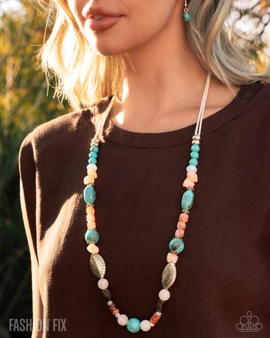 Earnest Elevation - multi - Paparazzi necklace