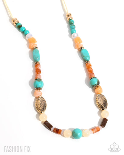 Earnest Elevation - multi - Paparazzi necklace