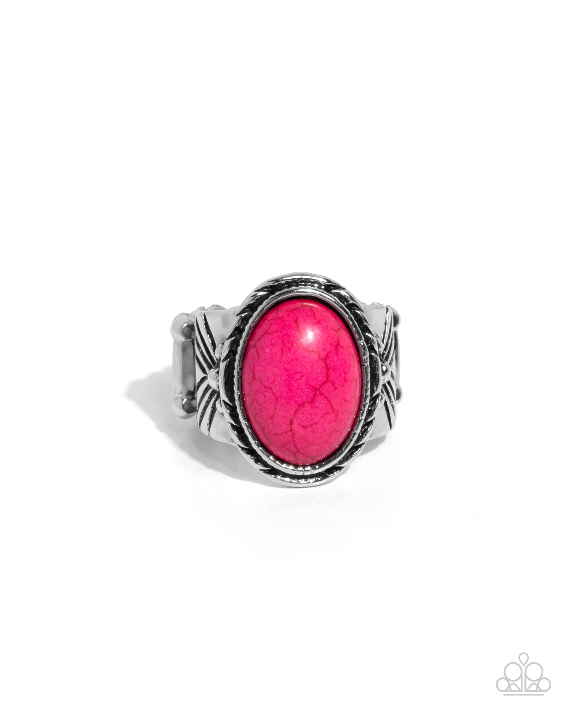 Earthen-WEAR - pink - Paparazzi ring