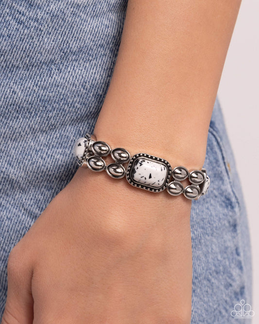 Paparazzi Accessories: Cargo Couture - Silver Bracelet – Jewels N' Thingz  Boutique