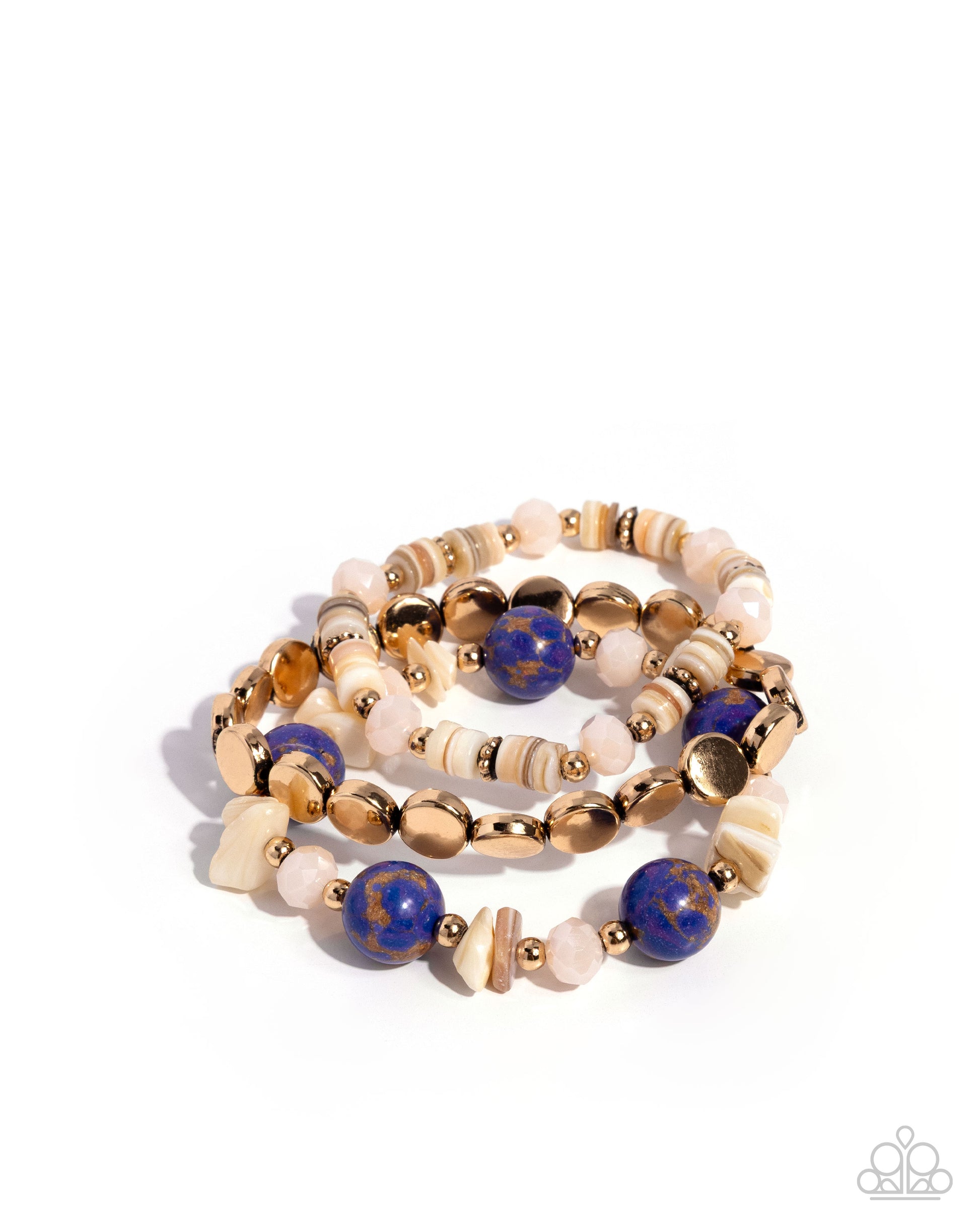 Earthy Entertainer - purple - Paparazzi bracelet
