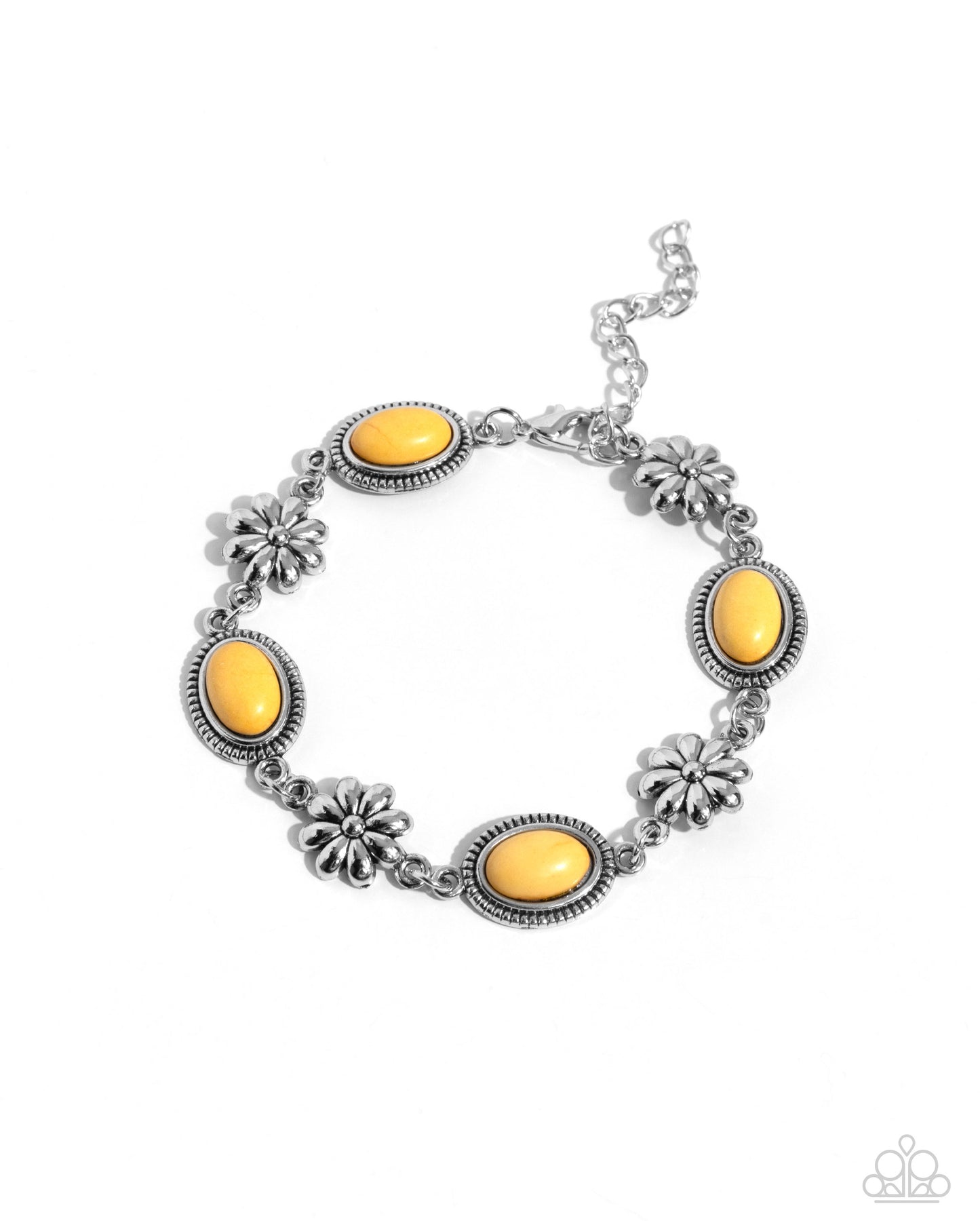 Earthy Estate - yellow - Paparazzi bracelet