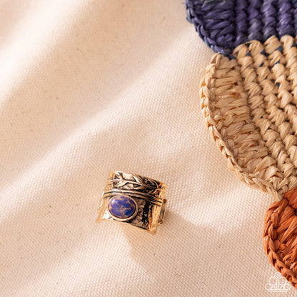 Earthy Excellence - purple - Paparazzi ring