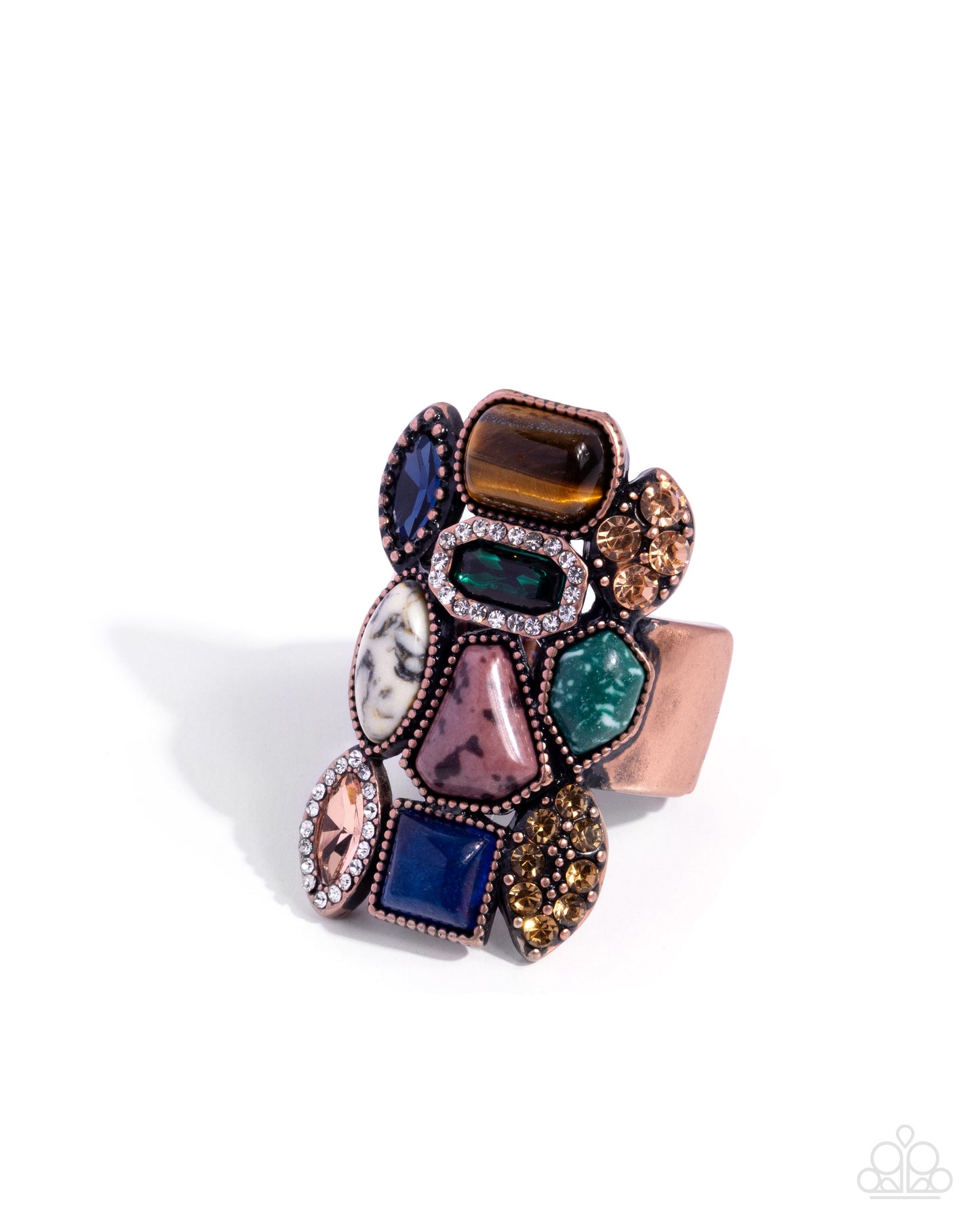 Earthy Possibilities - copper - Paparazzi ring