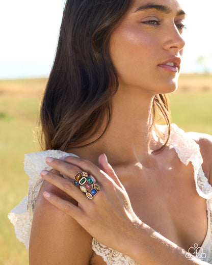 Earthy Possibilities - copper - Paparazzi ring