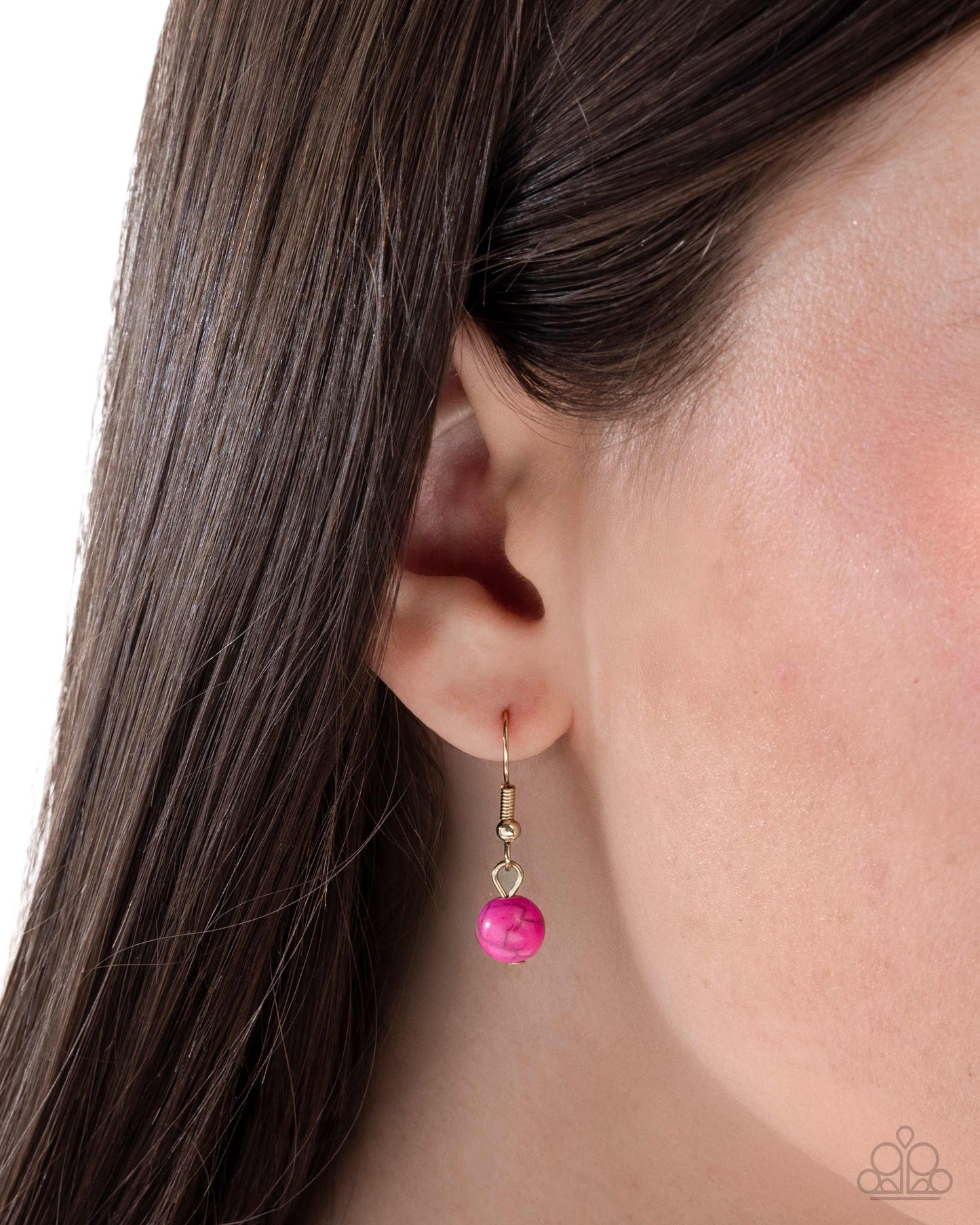 Eclectic Eden - pink - Paparazzi necklace