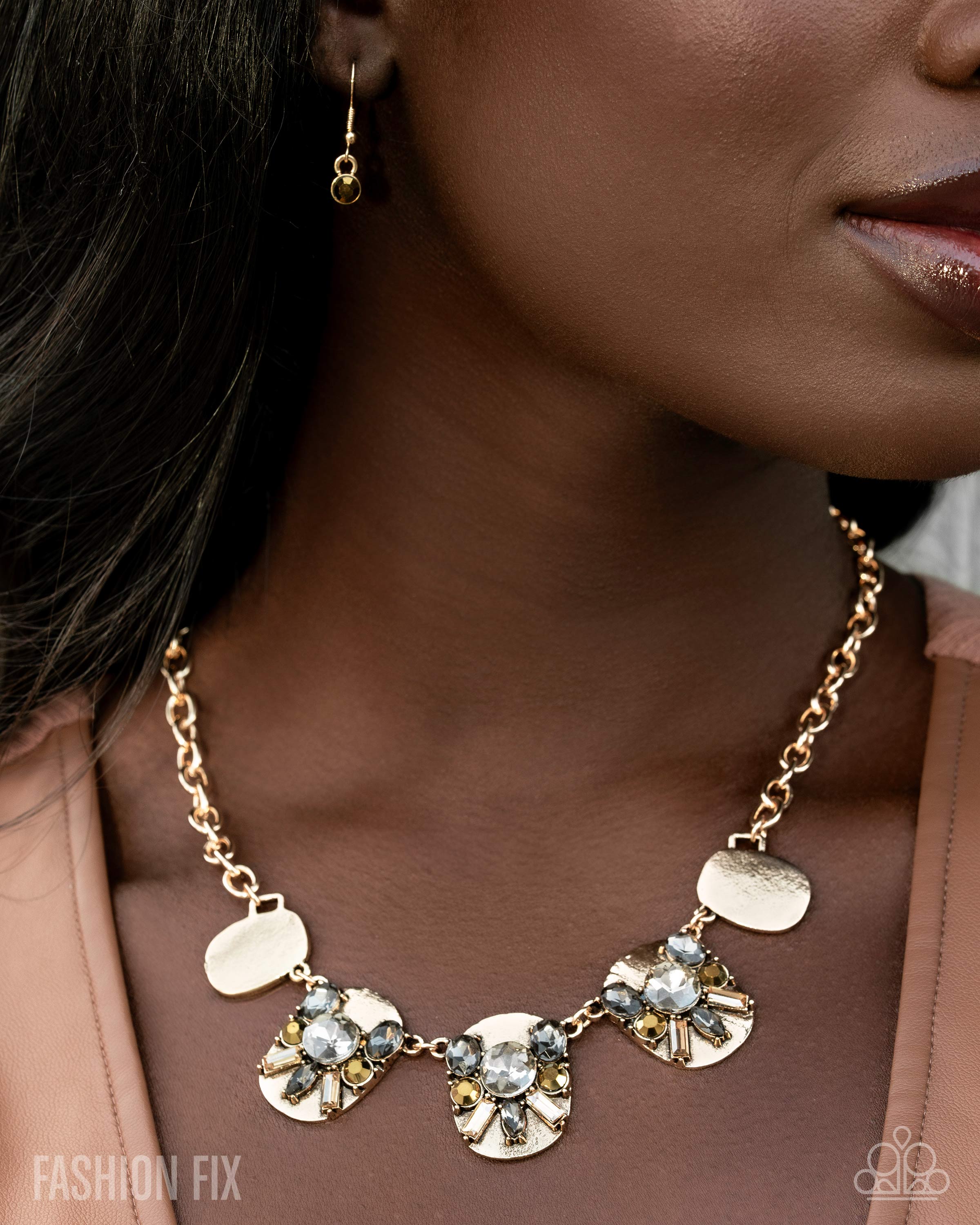 Edgy Extravagance - multi - Paparazzi necklace – JewelryBlingThing