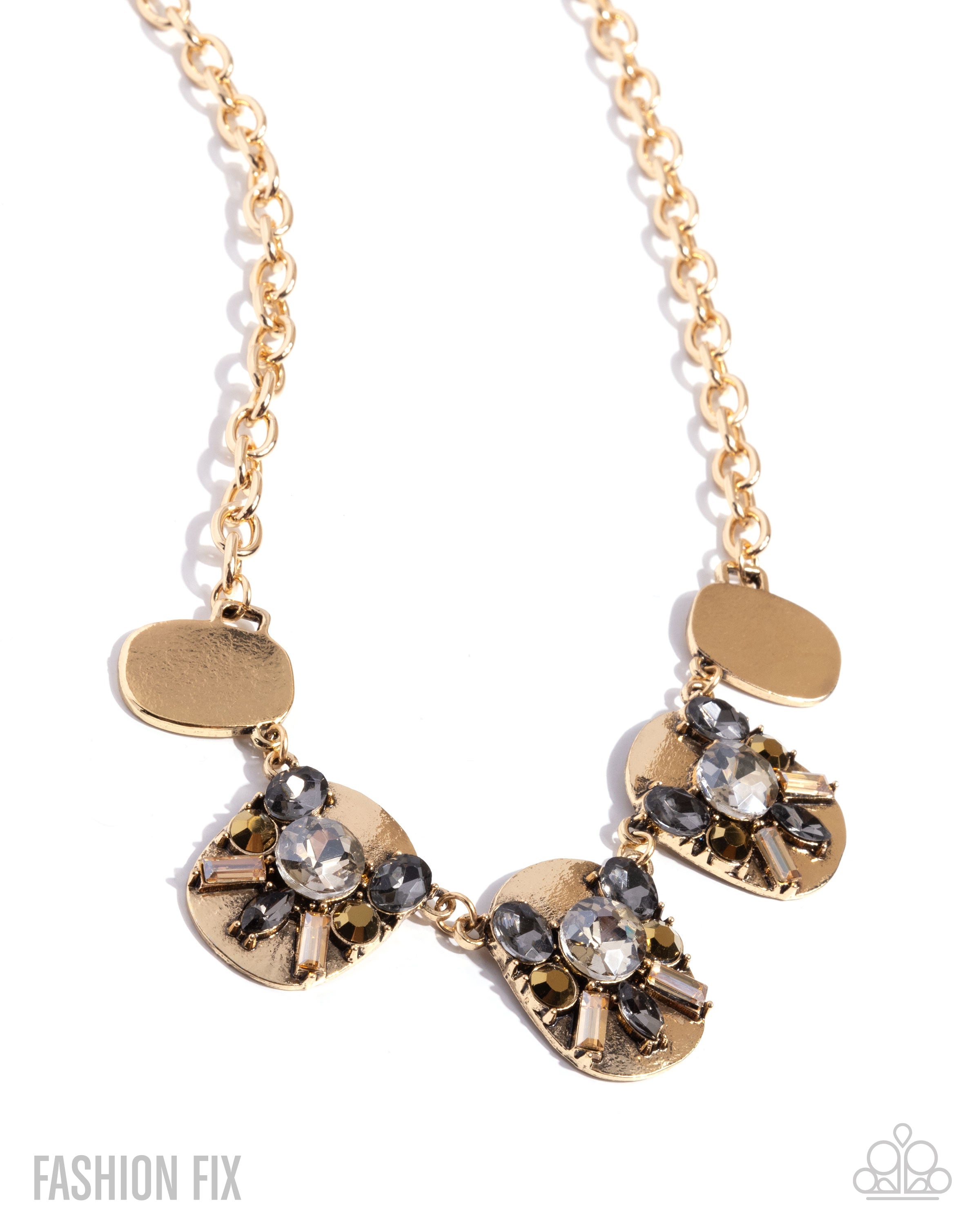 Edgy Extravagance - multi - Paparazzi necklace