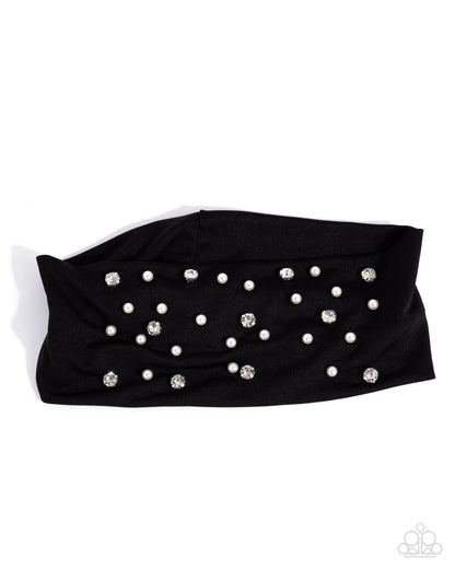 Effortless Energy - black - Paparazzi headband