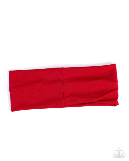 Effortless Energy - red - Paparazzi headband