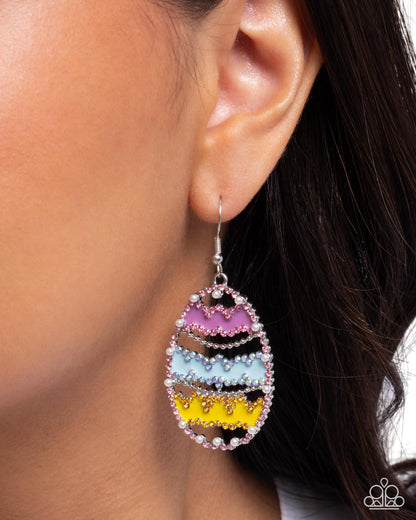 Egg Hunt - multi - Paparazzi earrings