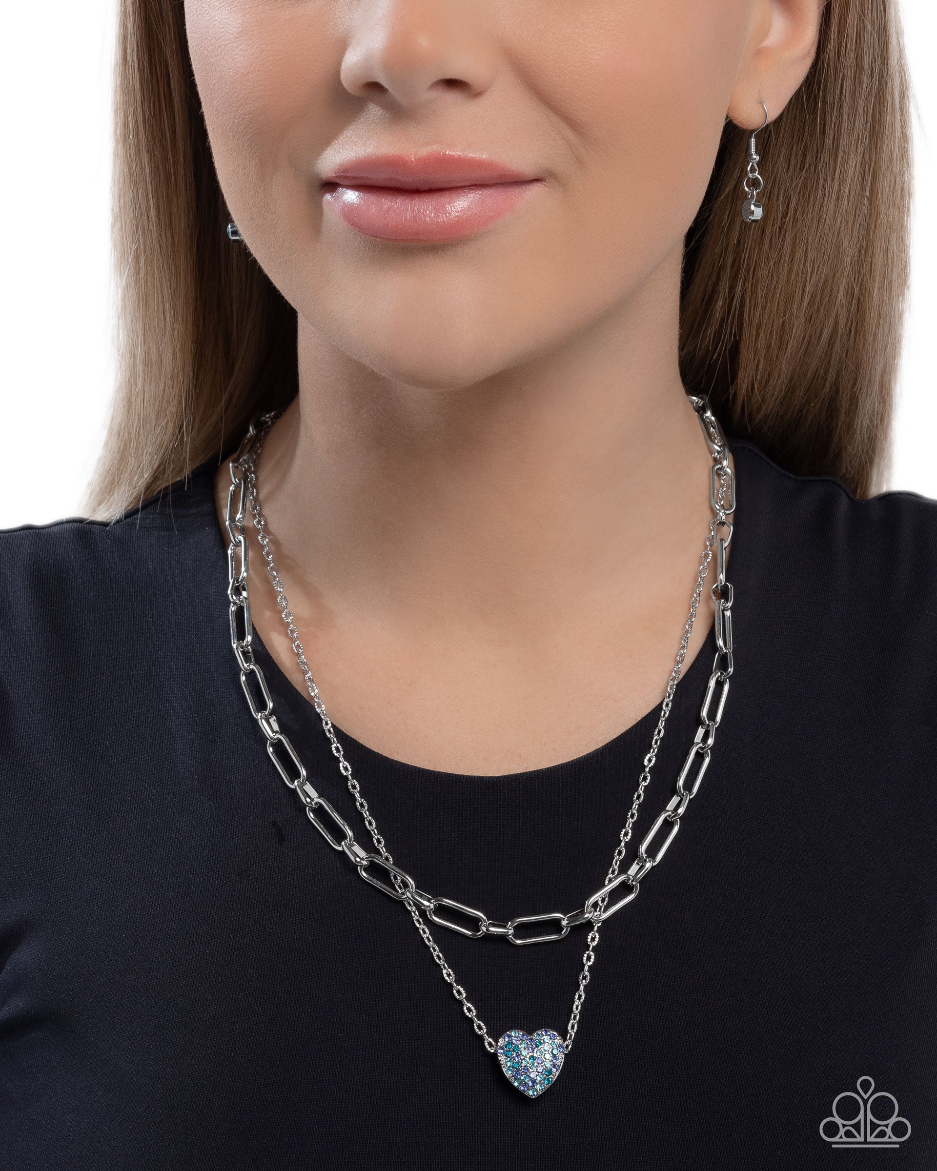 Electric Energy - blue - Paparazzi necklace