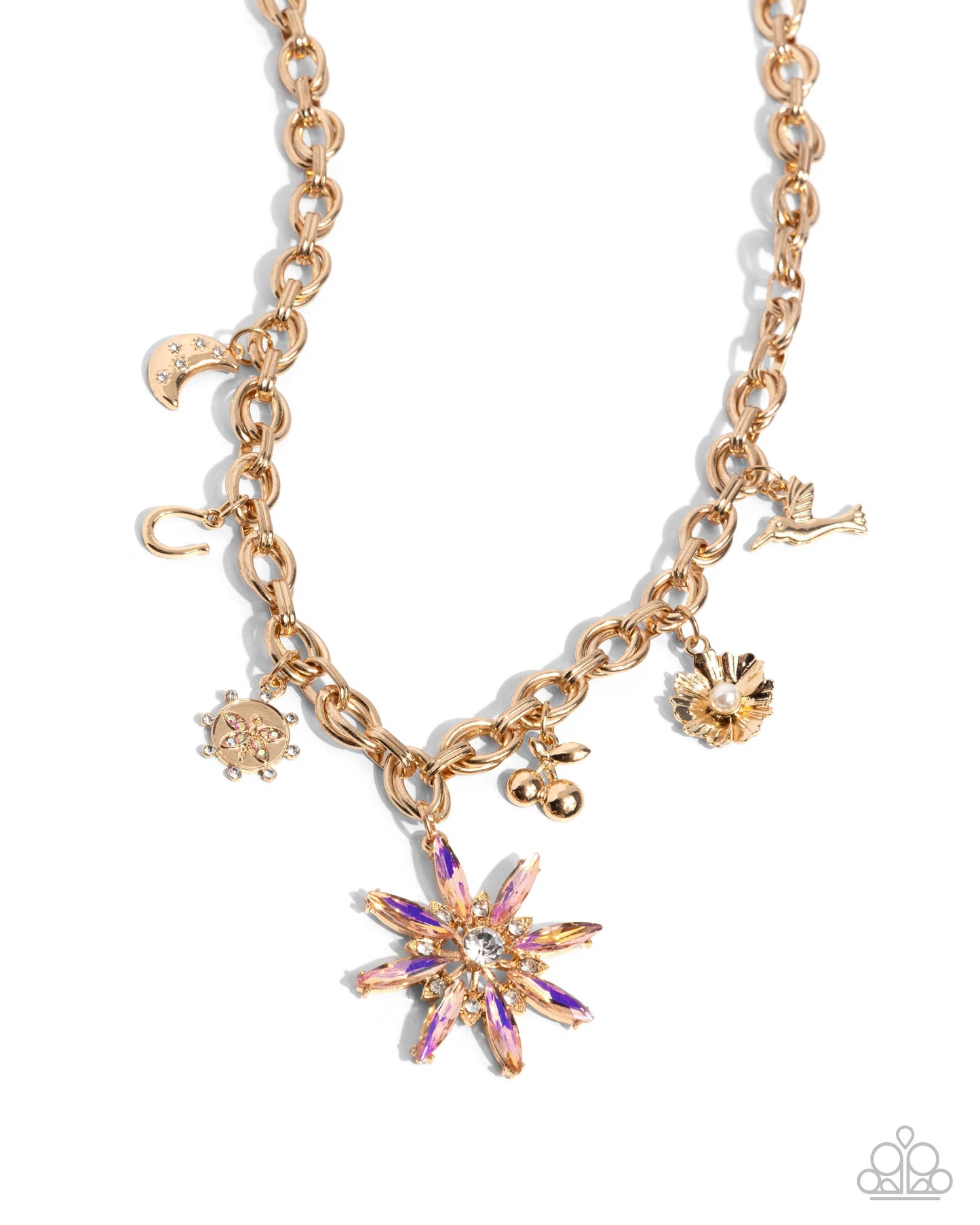 Elegant Encore - orange - Paparazzi necklace