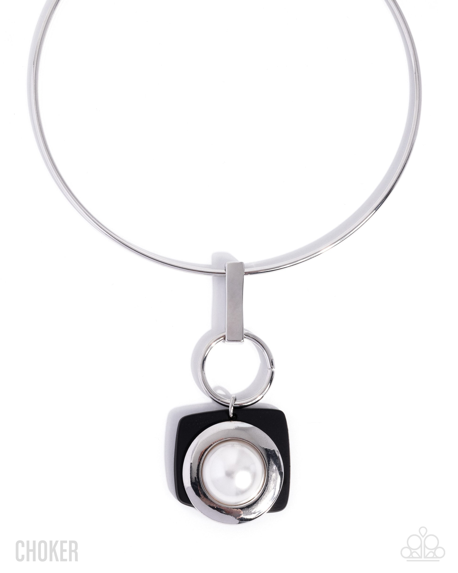 Elegant Entrance - black - Paparazzi necklace