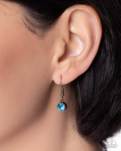 Elephant Enthusiast - copper - Paparazzi necklace