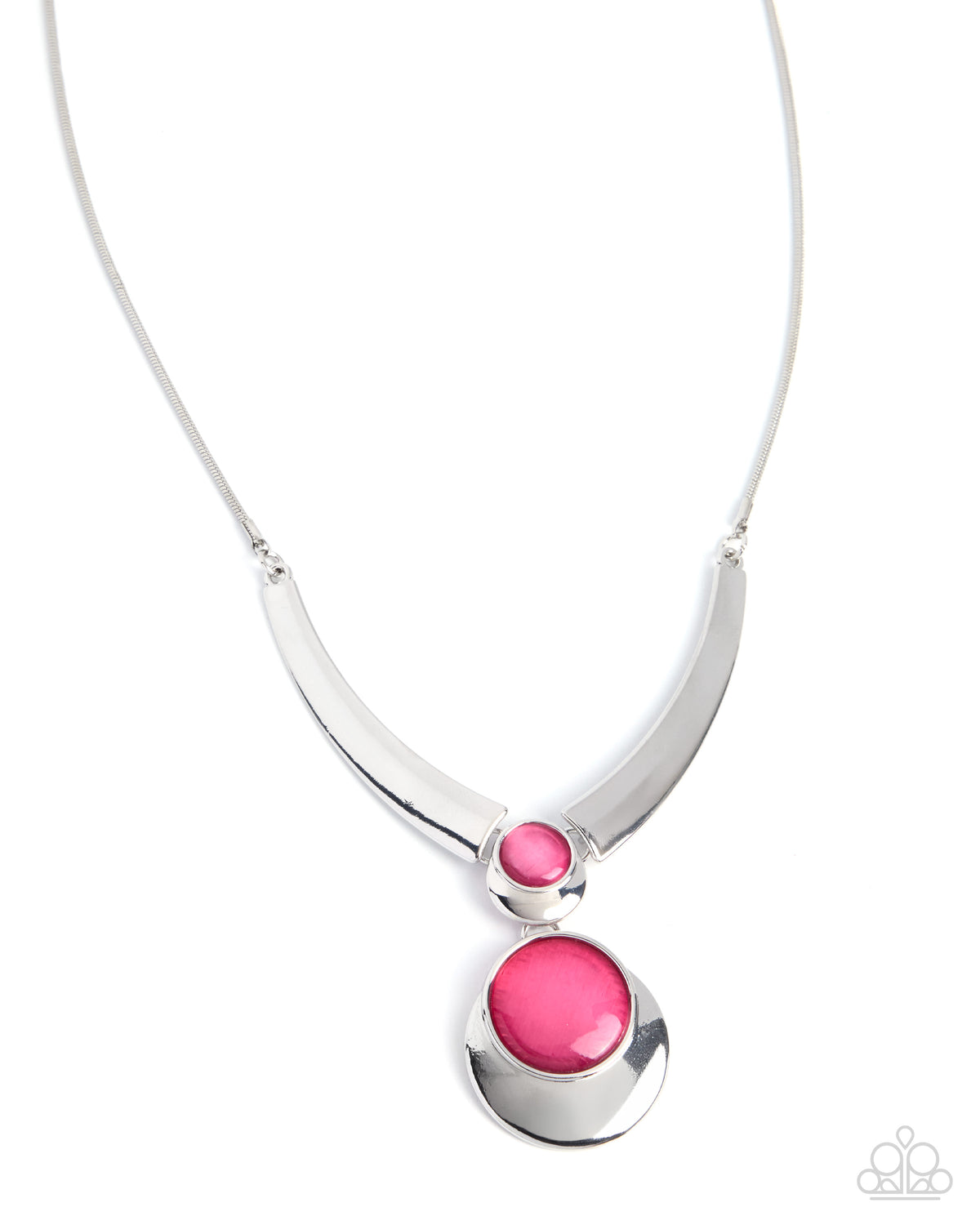 Elite Effulgence - pink - Paparazzi necklace