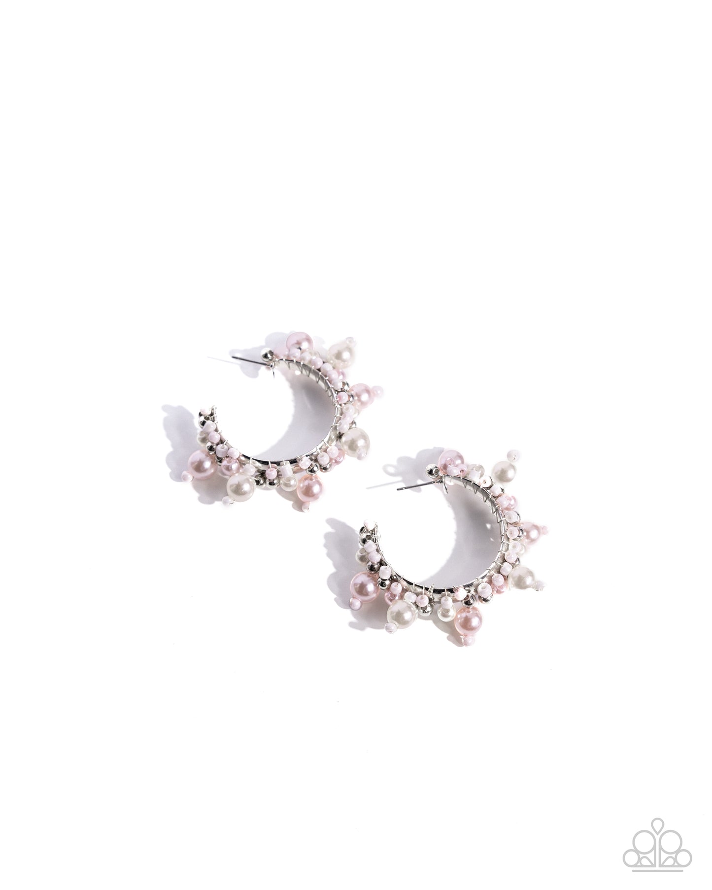 Elite Expense - pink - Paparazzi earrings