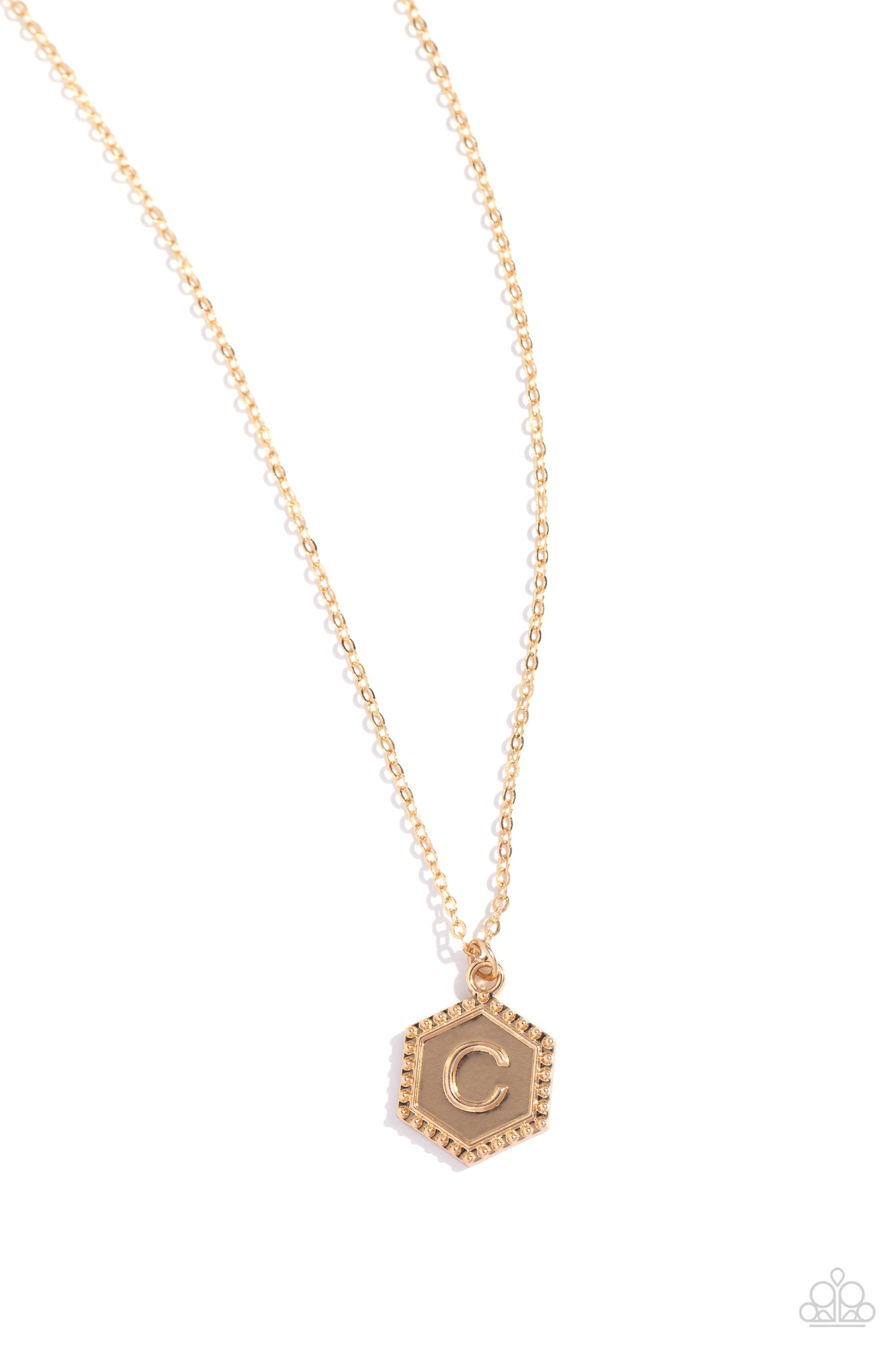 Emblematic Elegance - gold - C - Paparazzi necklace