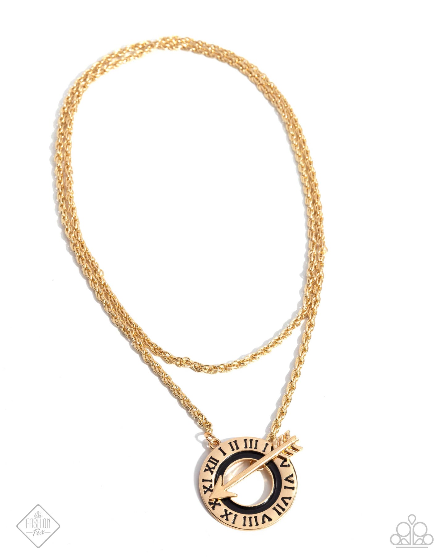 Embodying Enjoyment - gold - Paparazzi necklace
