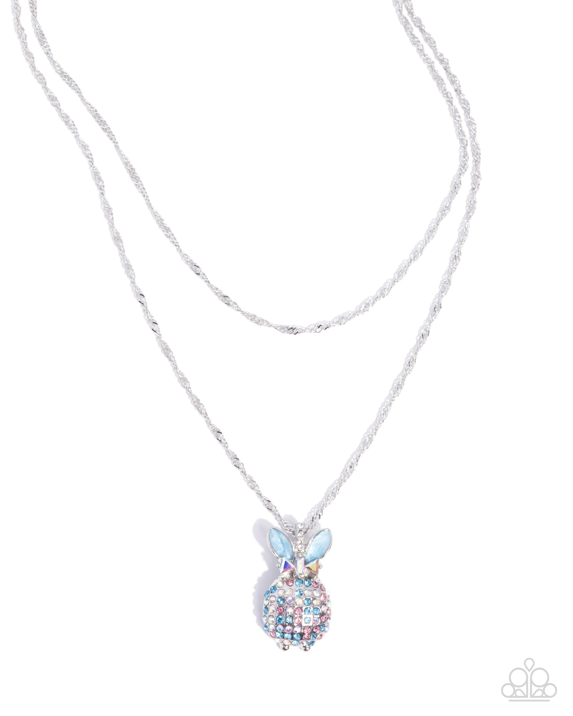 Embraceable Easter - blue - Paparazzi necklace