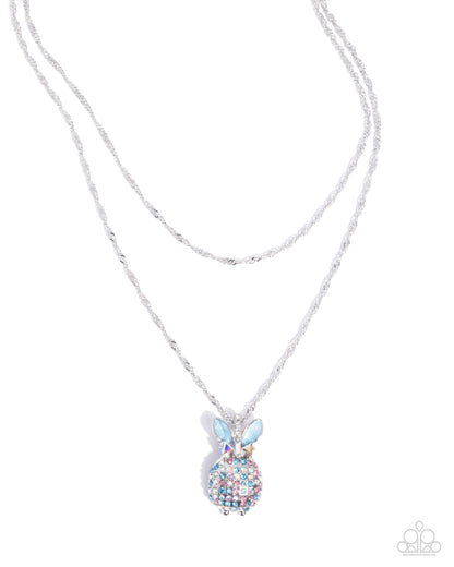 Embraceable Easter - blue - Paparazzi necklace