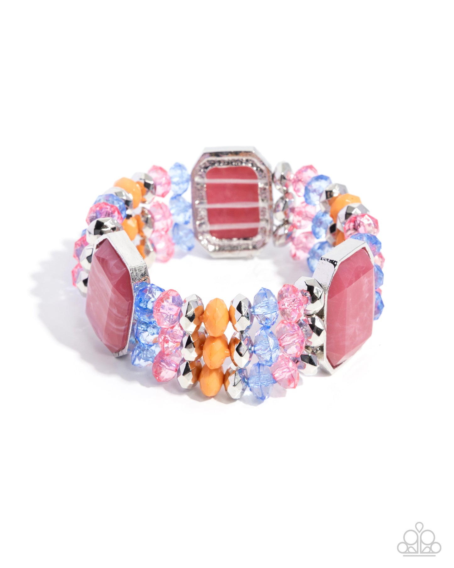 Emerald Enigma - pink - Paparazzi bracelet
