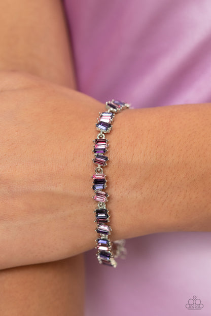Emerald Ensemble - purple - Paparazzi bracelet