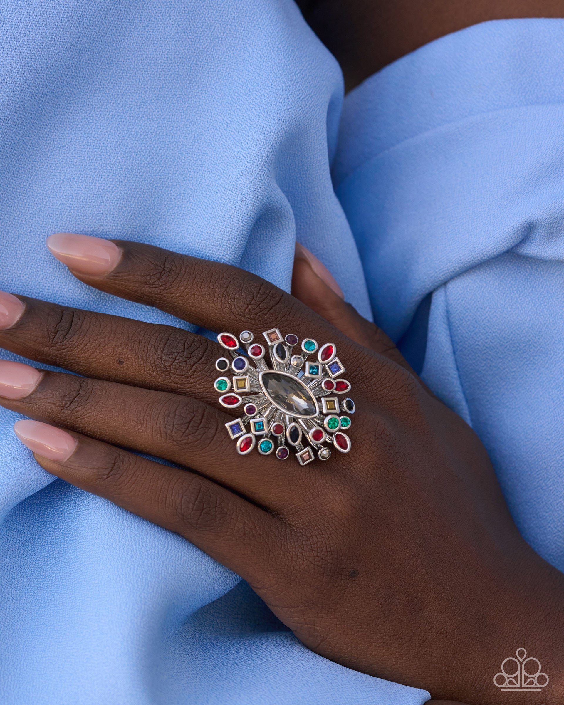 Empowering Elegance - multi - Paparazzi ring