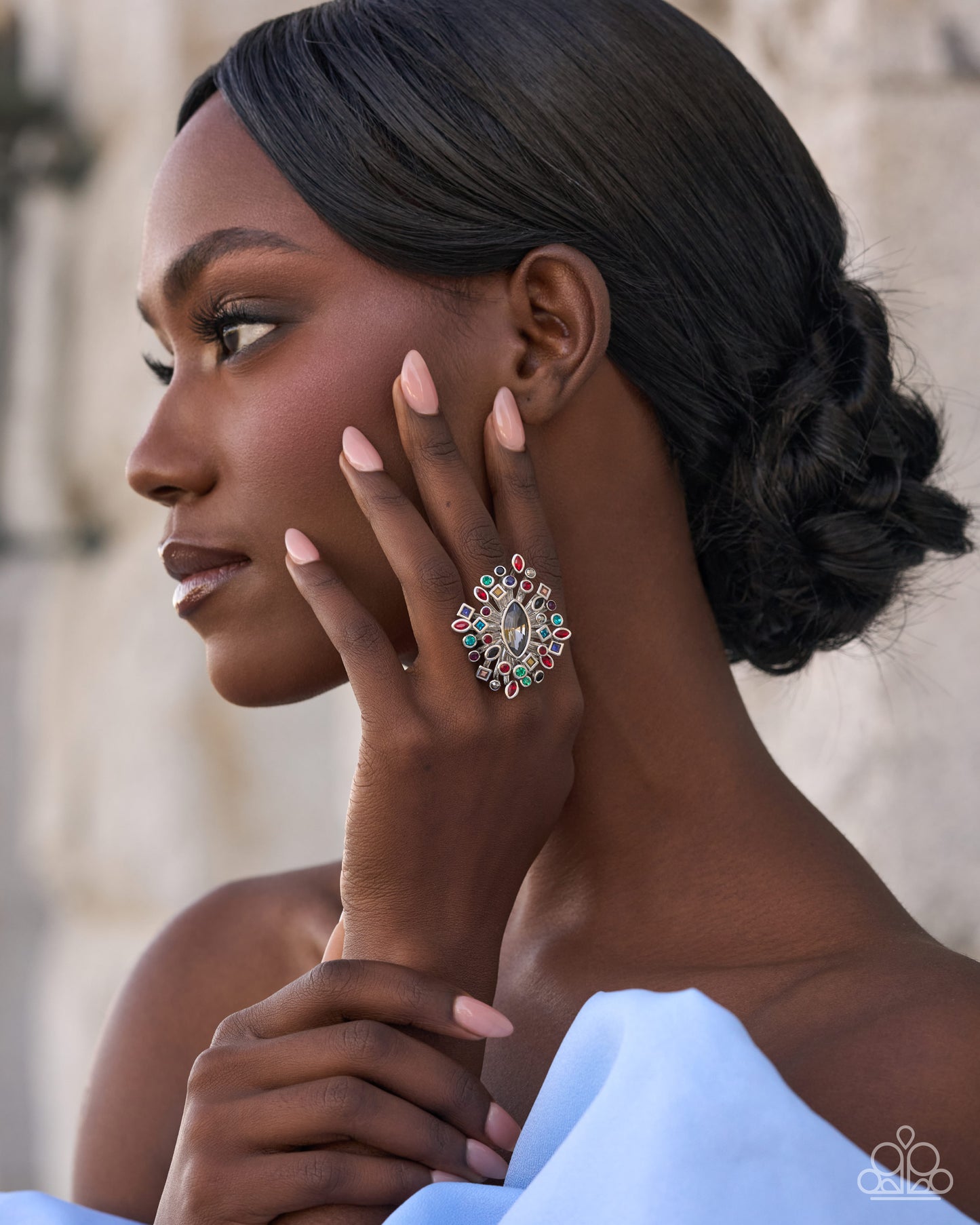 Empowering Elegance - multi - Paparazzi ring
