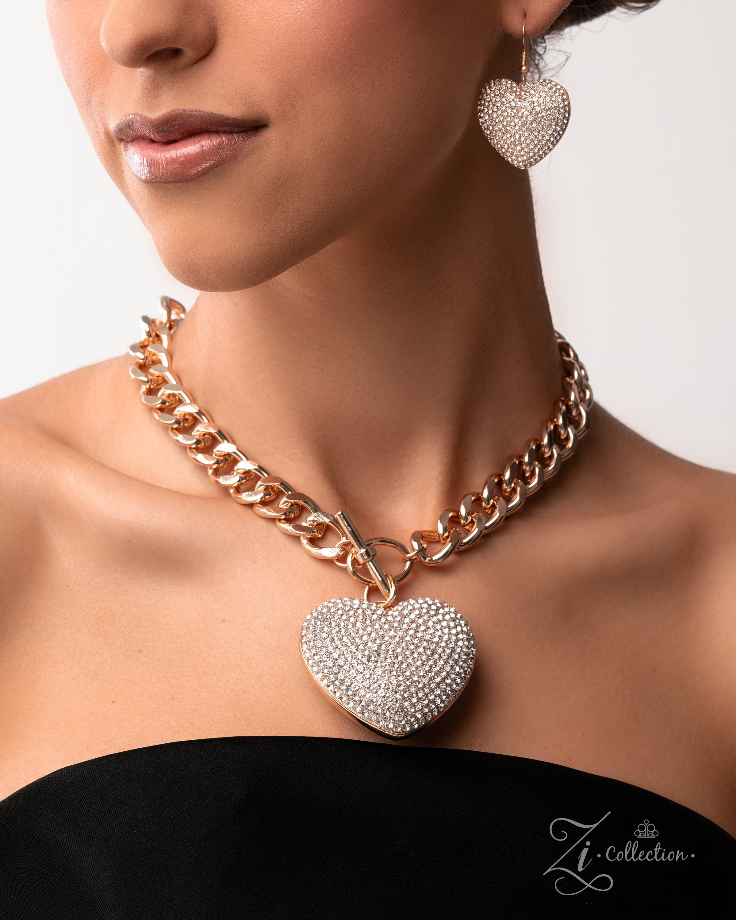 初版 Datencity Paparazzi Enamored - Zi Collection - Paparazzi necklace – JewelryBlingThing