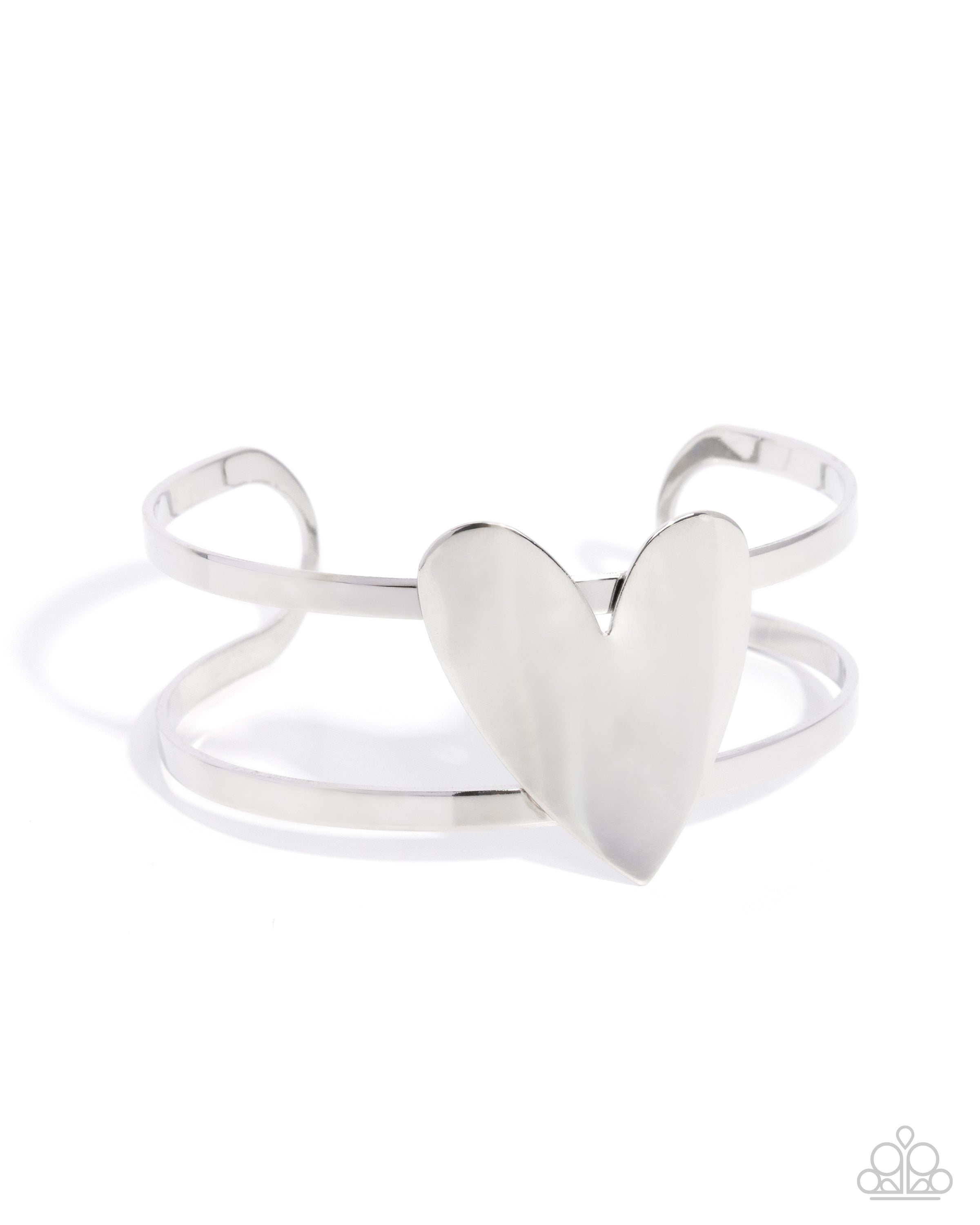 Enamored Ease - silver - Paparazzi bracelet – JewelryBlingThing