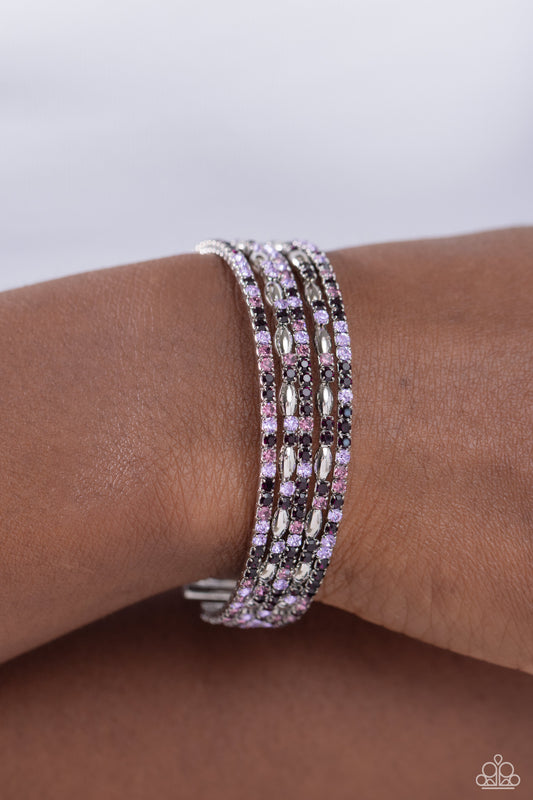 Endless Energy - purple - Paparazzi bracelet