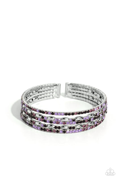 Endless Energy - purple - Paparazzi bracelet