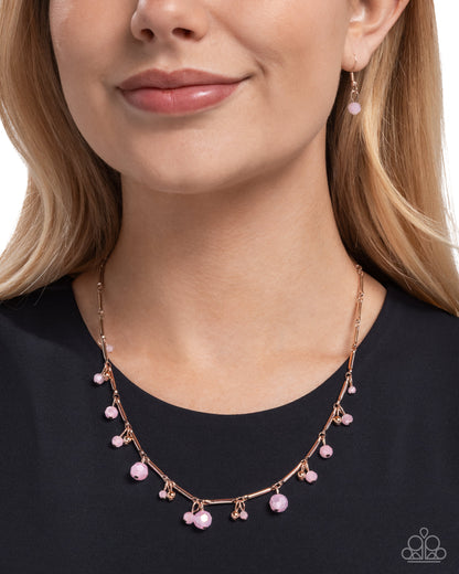 Energetic Elegance - pink - Paparazzi necklace