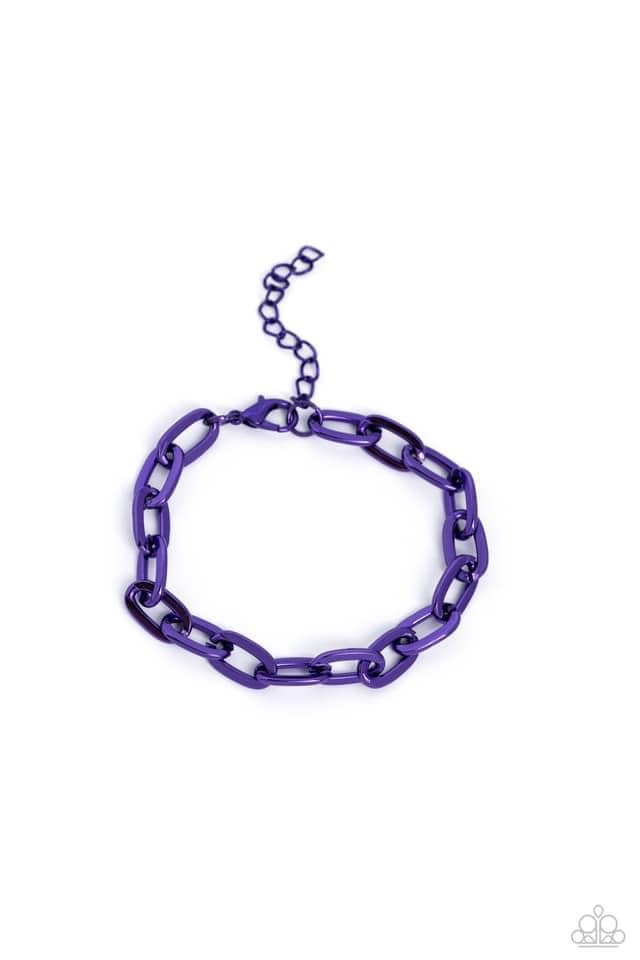Energetic Encore - purple - Paparazzi bracelet