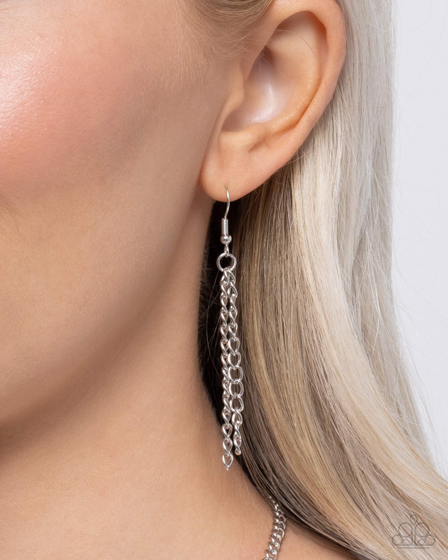 Enigmatic Ease - blue - Paparazzi necklace