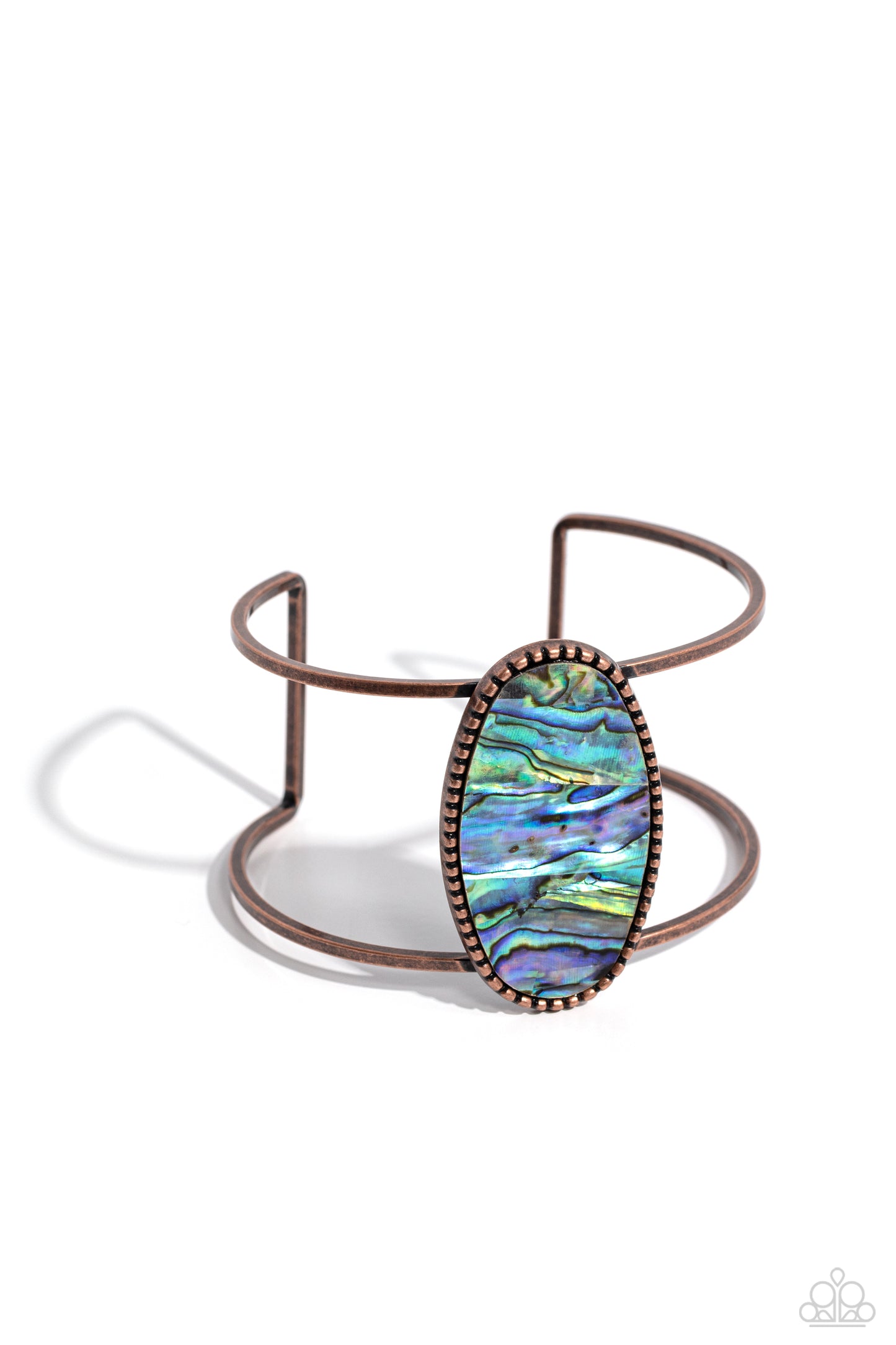 Enigmatic Energy - copper - Paparazzi bracelet