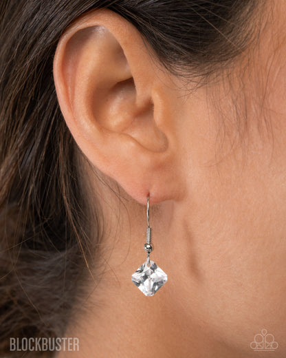 Enjoy the GLOW - white - Paparazzi necklace