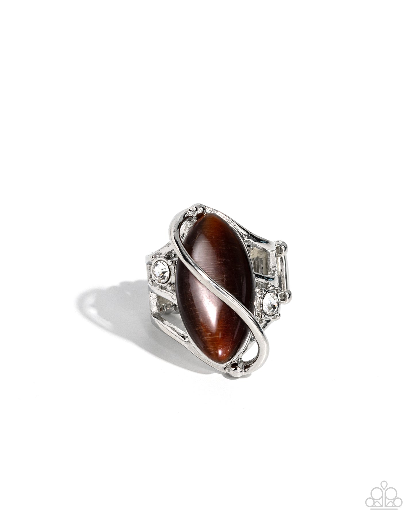 Enlightened Elegance - brown - Paparazzi ring
