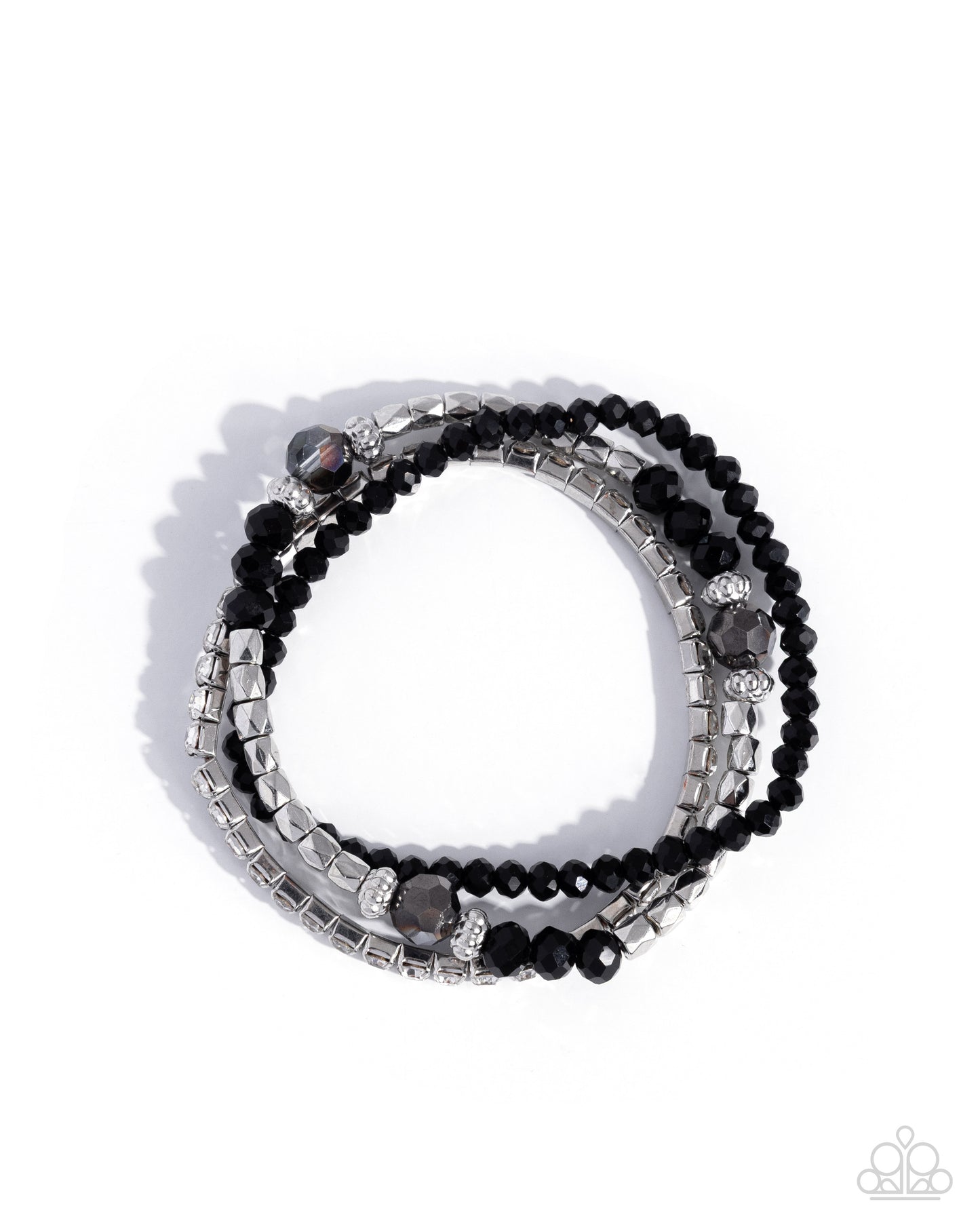 Equal Elegance - black - Paparazzi bracelet